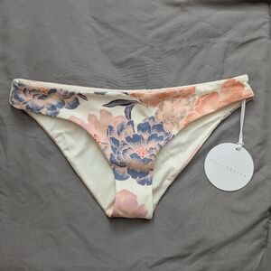 Tori Praver isla bikini bottoms floral